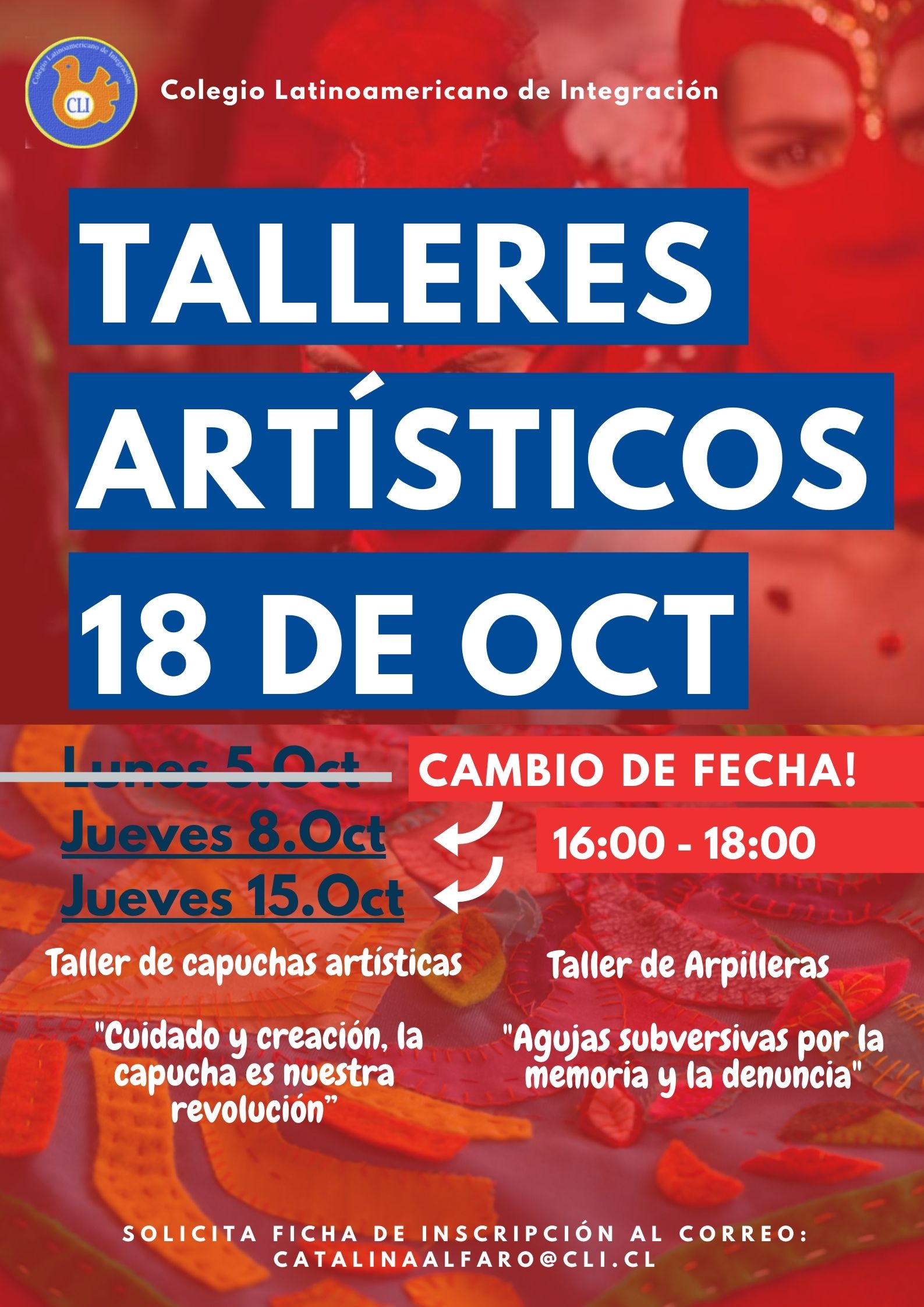 Talleres artisticos 18 oct 1