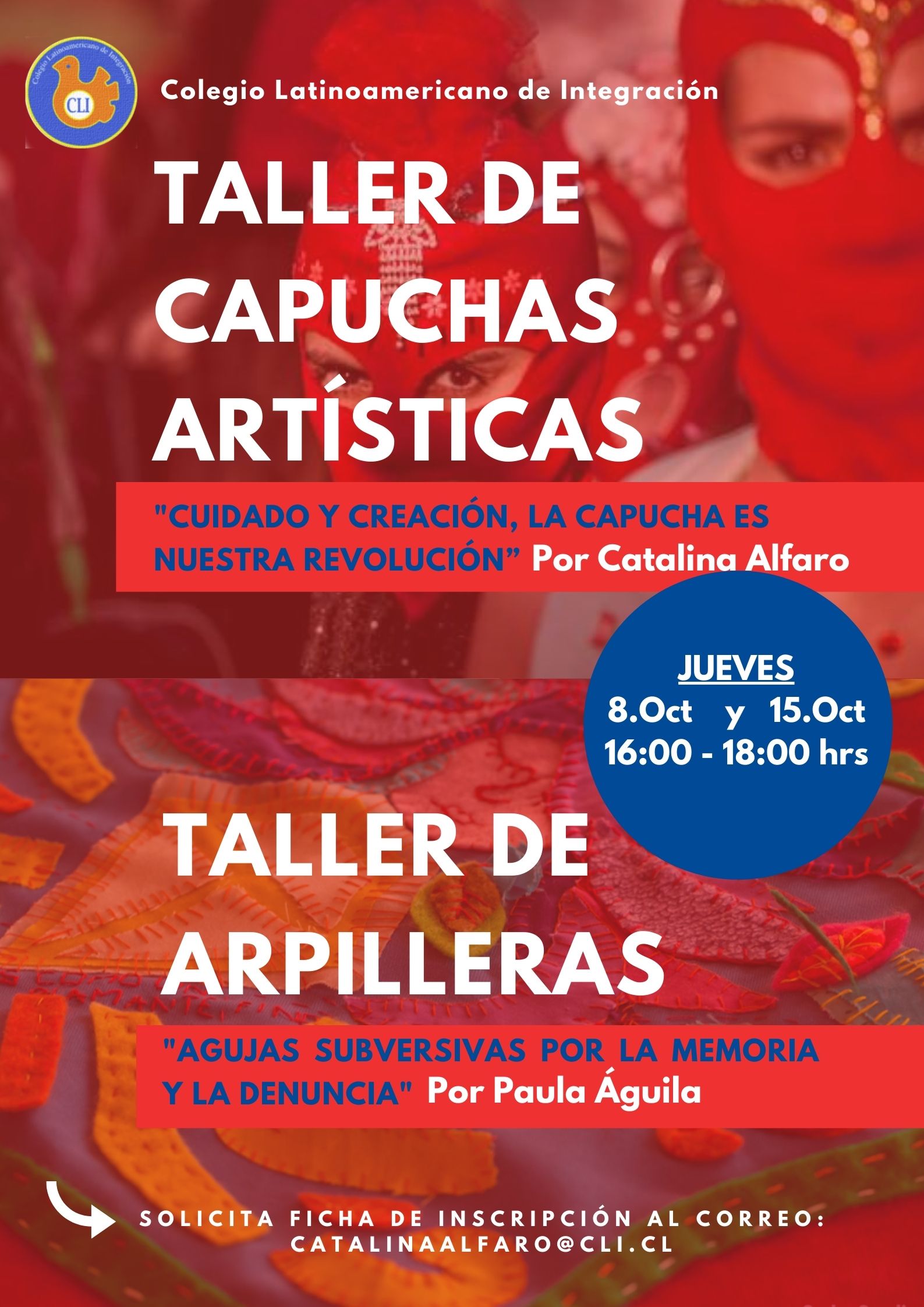 Talleres artisticos 18 oct 