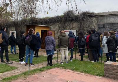 Visita del Cuerpo Docente a Villa Grimaldi 