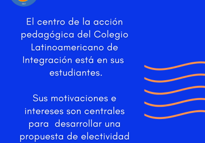 Cursos Electivos para 3° y 4° Medio