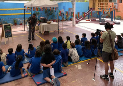 Visita Teatro a lo Mapuche