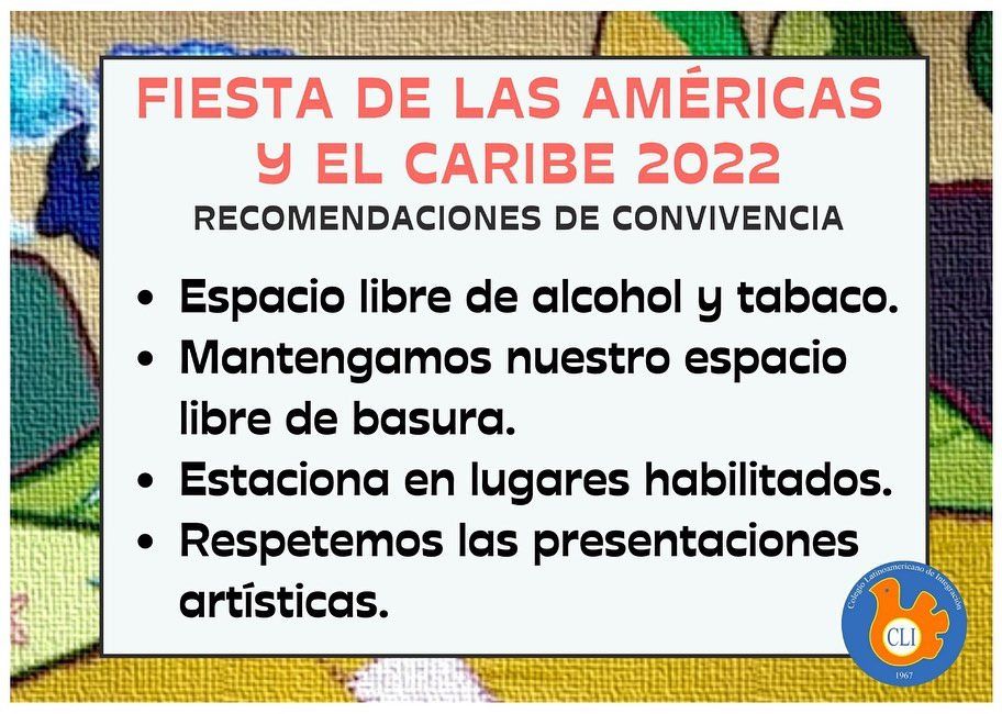 preparacion fiesta americas 2022 2
