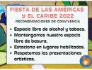 preparacion fiesta americas 2022 2