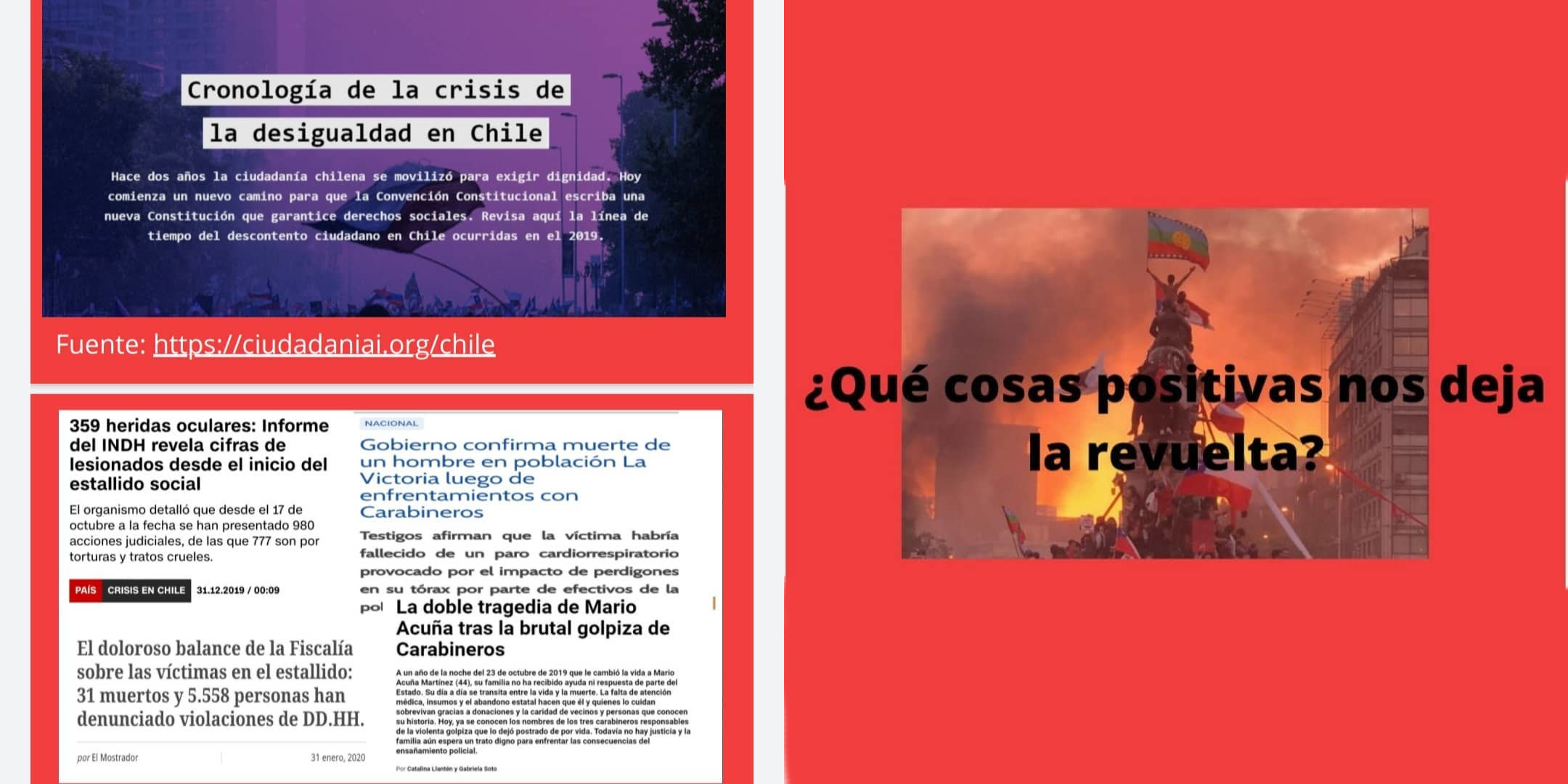 18 de octubre convocatoria 