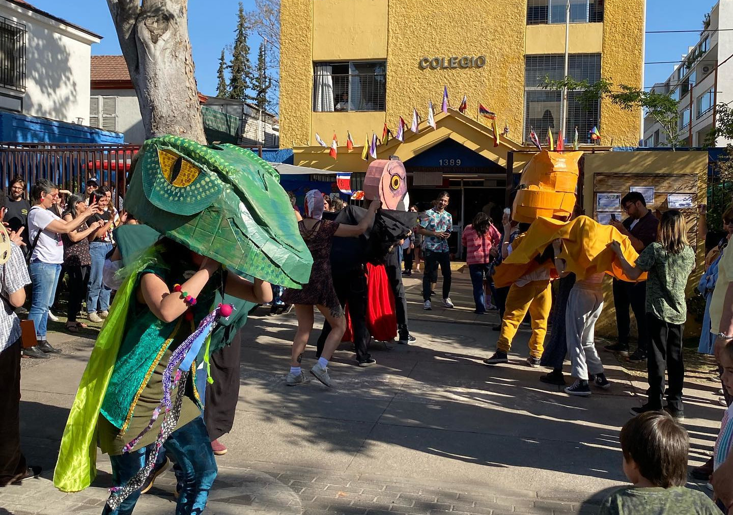 pasacalles fiesta americas