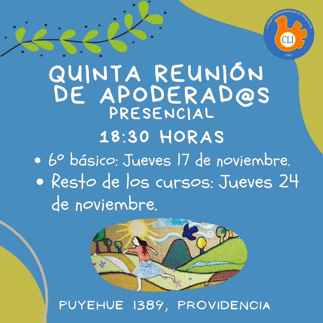 reunion apoderades noviembre