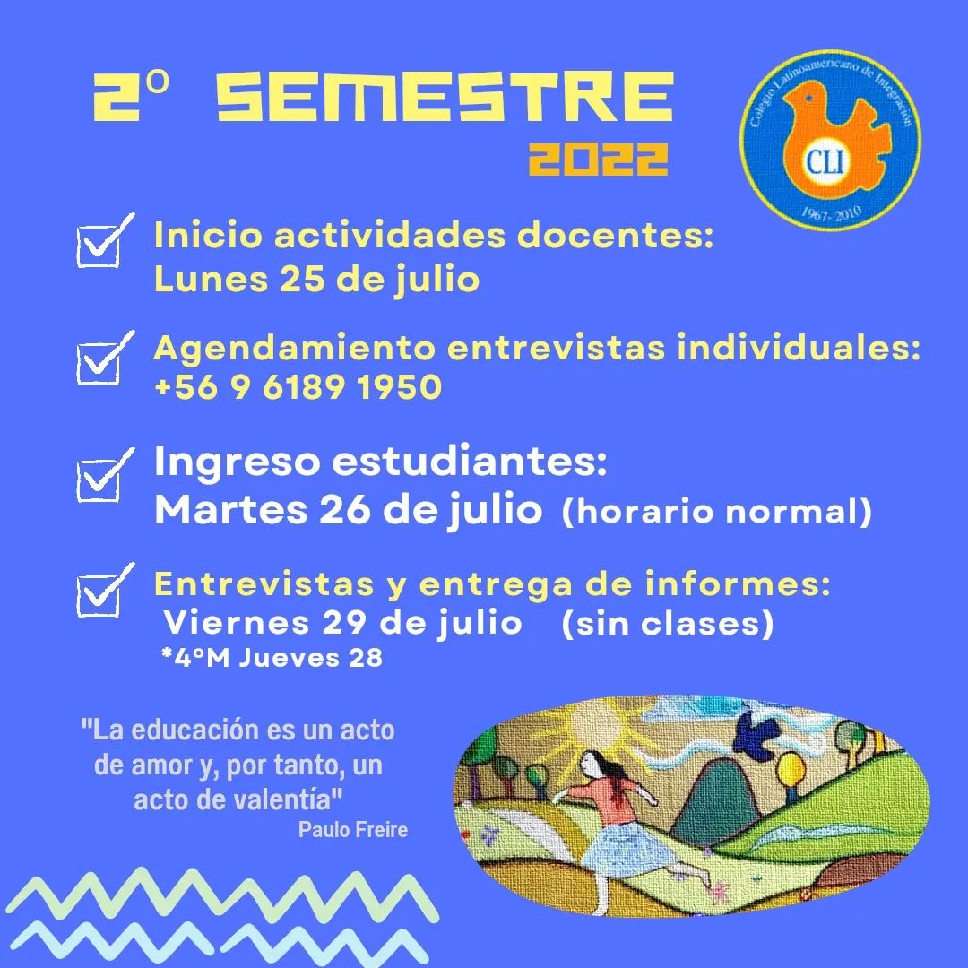 segundo semestre