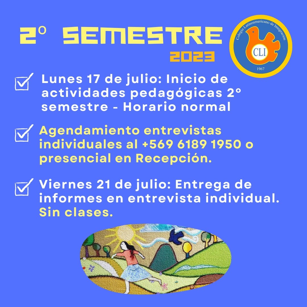 inicio segundo semestre2023