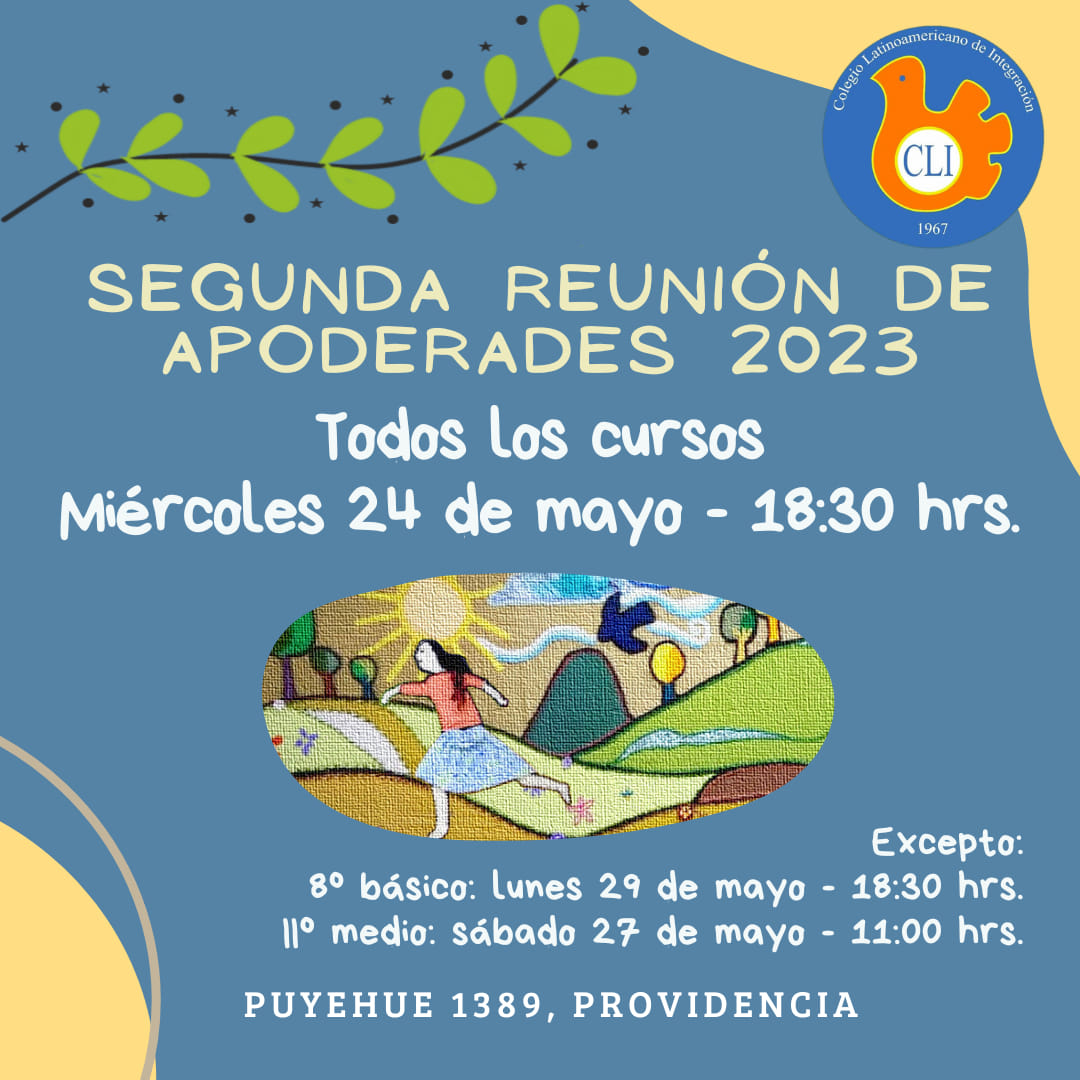 segunda reunion apoderados