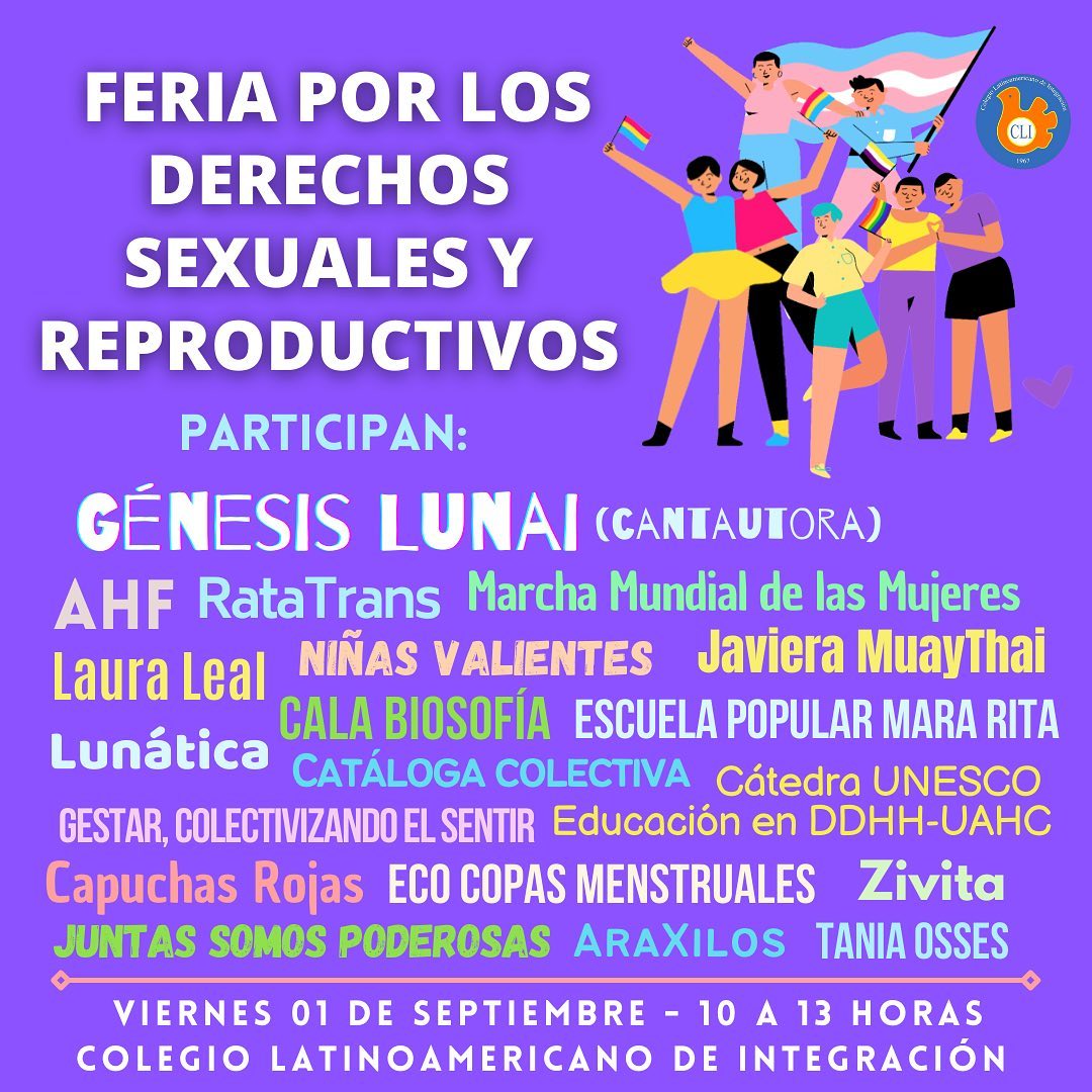 tercera feria derechos sexuales 2023