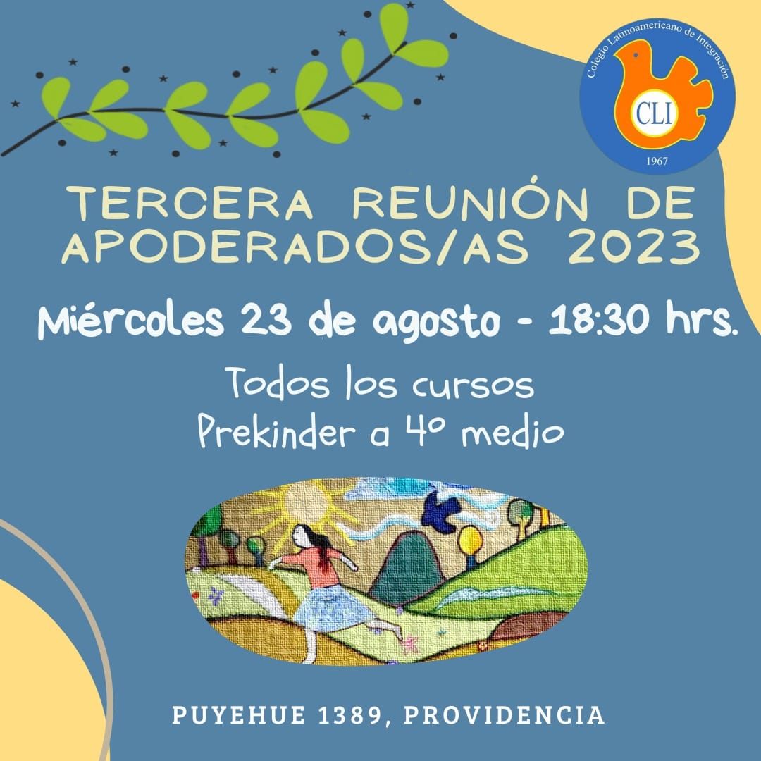 tercera reunion de apoderades