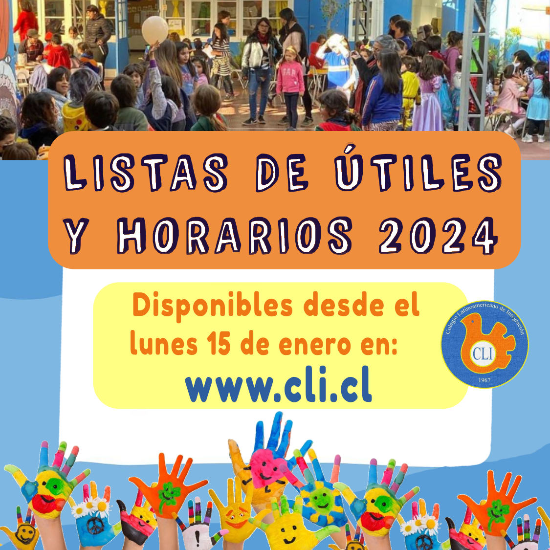 afiche latino utiles horarios 01