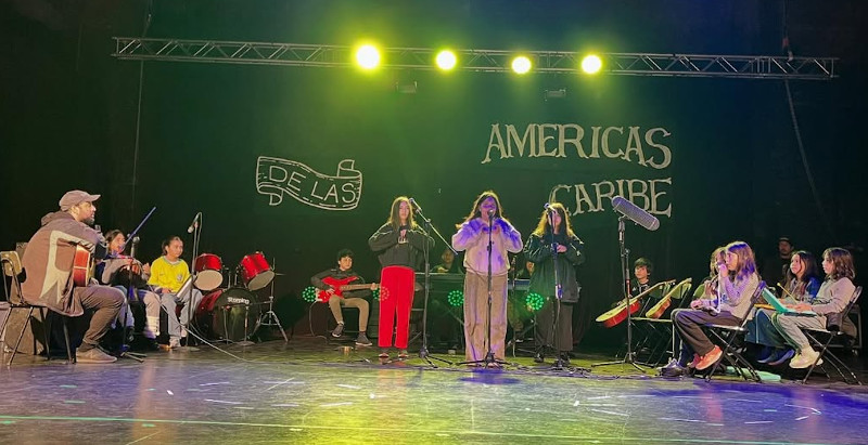 ensayo general fiesta americas