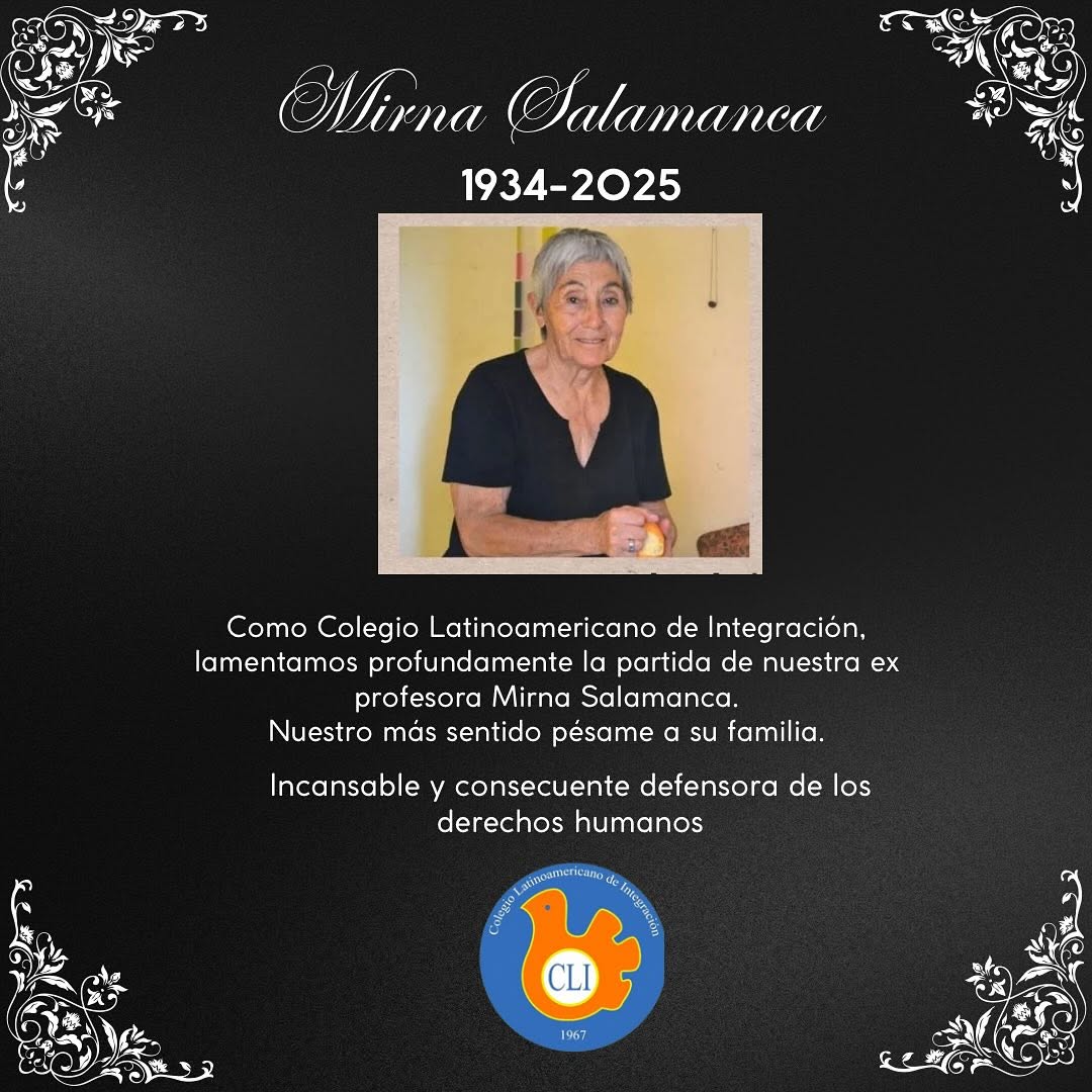 profesora Mirna Salamanca